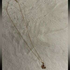 14kt Gold Butterfly Necklace